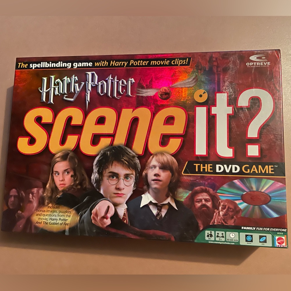 Harry Potter Scene It DVD Game EUC